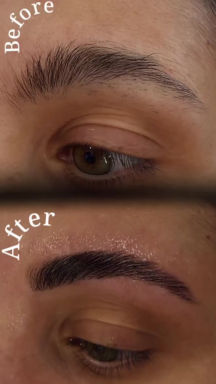 Browlifting – Zupfen & Färben im Glam Beauty Studio Garching